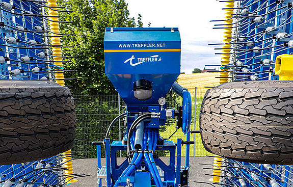 TREFFLER Sätechnik TS Dosierung auf dem Gerät