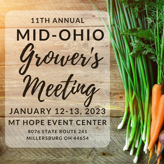 Treffler Organic Machinery auf Messen und Events Mid Ohio Growers Meeting