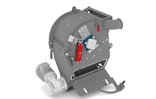 Treffler Mühlentechnik - Der Mühlomat mit pneumatischer Schneckenaustragung als Zusatzoption