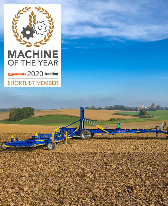 Treffler News und Neuigkeiten - Striegel auf der Shortlist für die Machine of the Year 2020